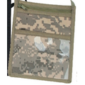 Camo Badge Holder w/ Zippered Top Main Pocket